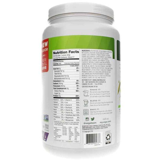 Vega One All-In-One Shake Organic, VGA